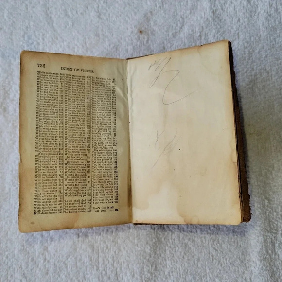 Hymns for the Use of The Methodist  Episocopal Church 1849 - Picture 12 of 16